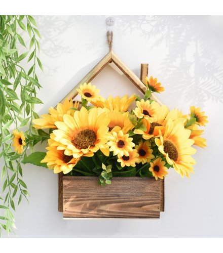 FW013 - Creative Home Wall Hanging Flower Pot Decorative Plant Ornament